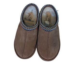 UGG Tasman II Chestnut Suede Slippers